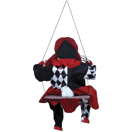 Muñeco Colgante Payasa en Columpio 80 cm