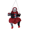 Muñeco Colgante Payasa en Columpio 80 cm