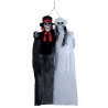 Muñeco Colgante Pareja de Novios Esqueleto 90 cms