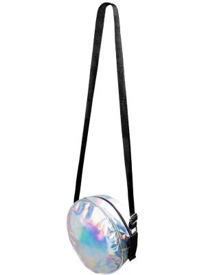 Bolso Plateado Disco