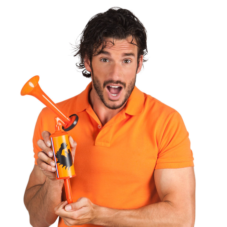 Bocina de aire naranja
