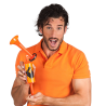 Bocina de aire naranja
