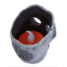 Vela Calavera Led 6 cm