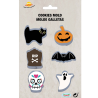 6 Moldes para Galletas Terror