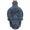 Botella Calavera Cristal 13cms.