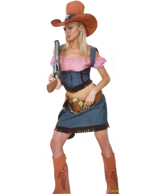 Disfraz de Vaquera Rodeo