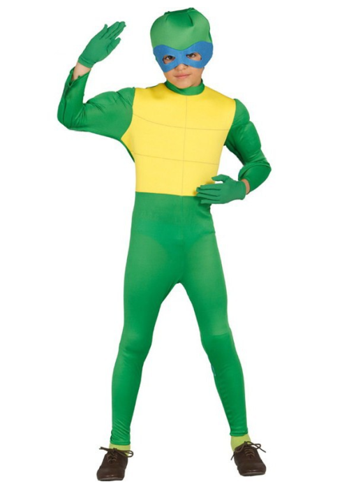 Comprar Disfraz de Tortuga Ninja Verde Infantil - Disfraces de Cine y Tv para Niños