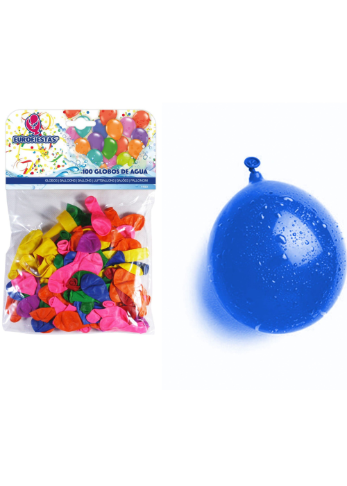 Globos de Agua 100 Unid - CELEBRACIONES