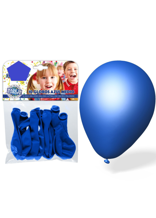 Globos Azules 10 Unid
