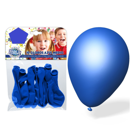 Globos Azules 10 Unid