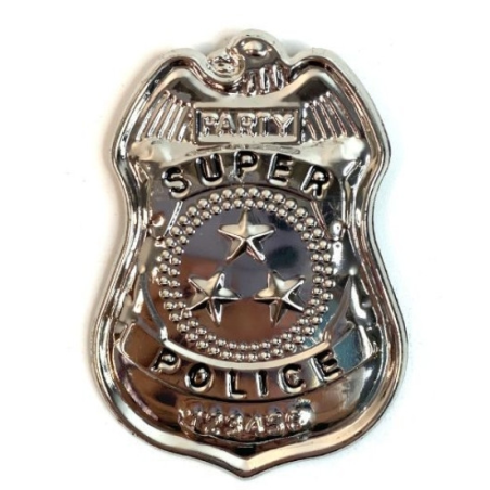 Placa de Policia Metal