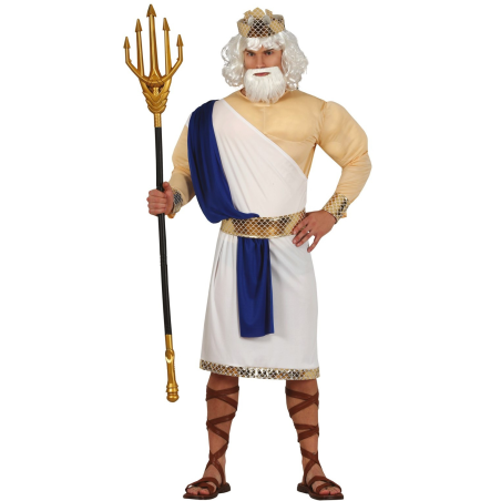 Disfraz de Neptuno musculos
