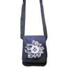 Bolso Bandolera Azul Eguzkilore Lauburu Cuadros