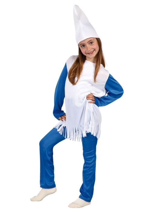 Comprar el Vestit Smurfette Infantil per només 12.00€ – vestit de Botiga en línia