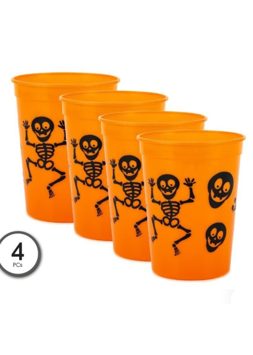 Vaso Halloween Naranja
