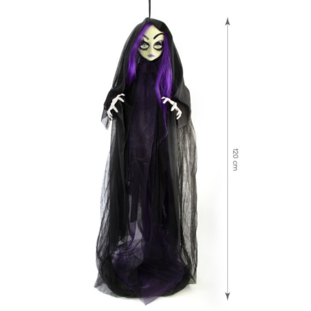 Muñeco Colgante Gotica Morada