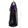 Muñeco Colgante Bruja Escoba con Luz