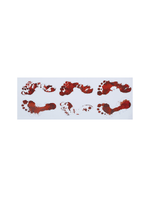 Footprints Bloody
