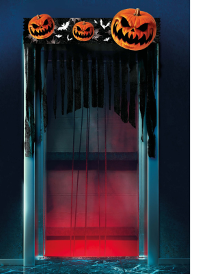 Cortina Calabazas Terror
