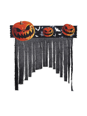 Cortina Calabazas Terror