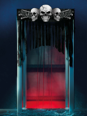 Cortina Calaveras Terror
