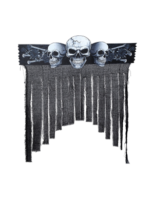 Cortina Calaveras Terror