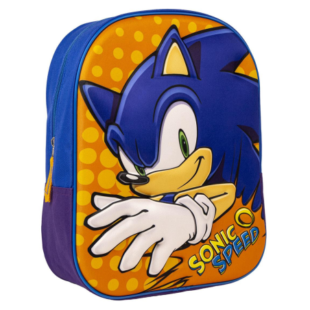 Mochila Sonic 3D