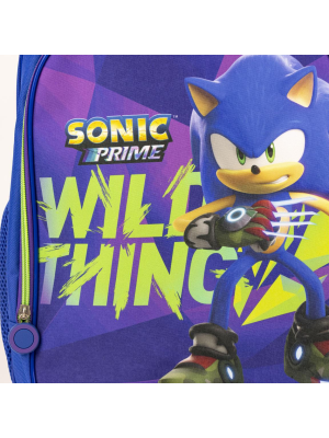 Mochila Escolar Mediana 42 Cm Sonic Prime