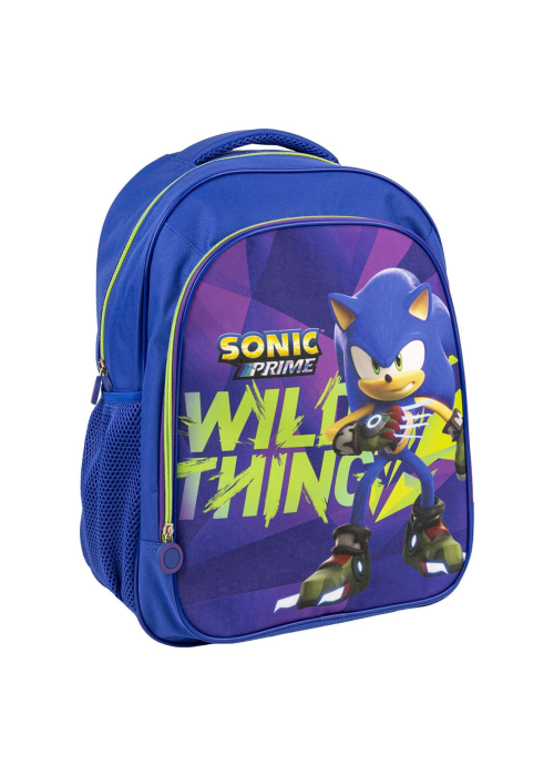 Mochila Escolar Mediana 42 Cm Sonic Prime
