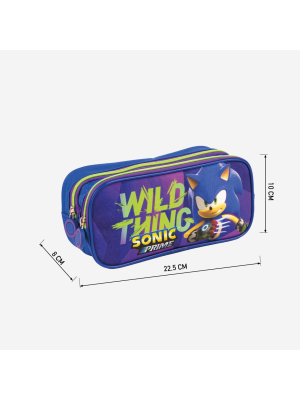 Estuche Portatodo 2 Compartimentos Sonic Prime