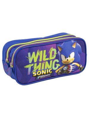 Estuche Portatodo 2 Compartimentos Sonic Prime