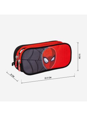 Estuche Portatodo 2 Compartimentos Spiderman