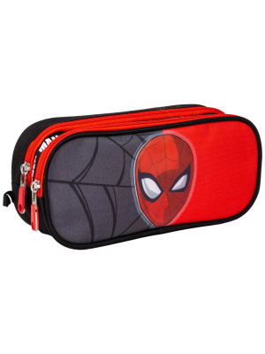 Estuche Portatodo 2 Compartimentos Spiderman
