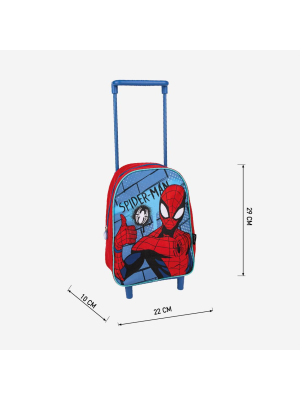 Mochila Spiderman Infantil Trolley