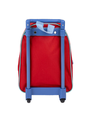 Mochila Spiderman Infantil Trolley 31cm