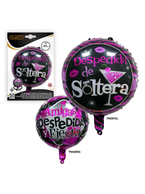 Globo Despedidas Soltera redondo 45cm