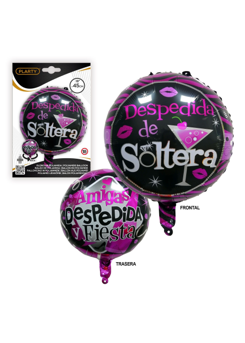 Globo Despedidas Soltera redondo 45cm