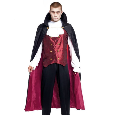 Disfraz de Vampiro Clásico para Hombre - Disfraces Halloween Vampiros