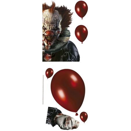 Decoracion Payaso 2 Hojas