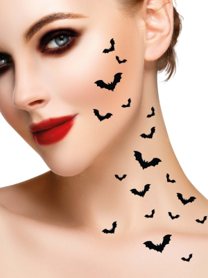 Tatuaje Cara Araña Glitter
