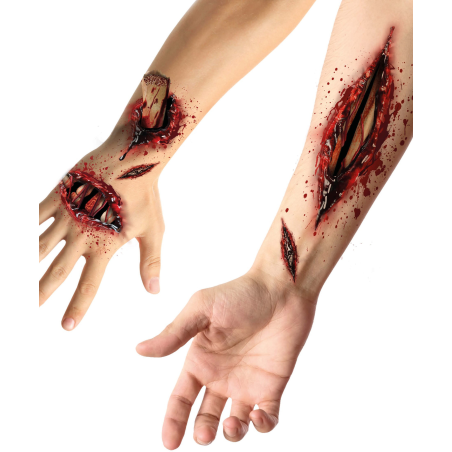Set de Tatuajes Herida Abierta