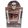 Lapida "RIP" Plastico 56cm