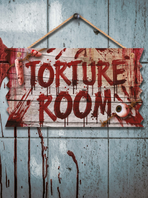 Cartel Cuarto de Tortura 35x20