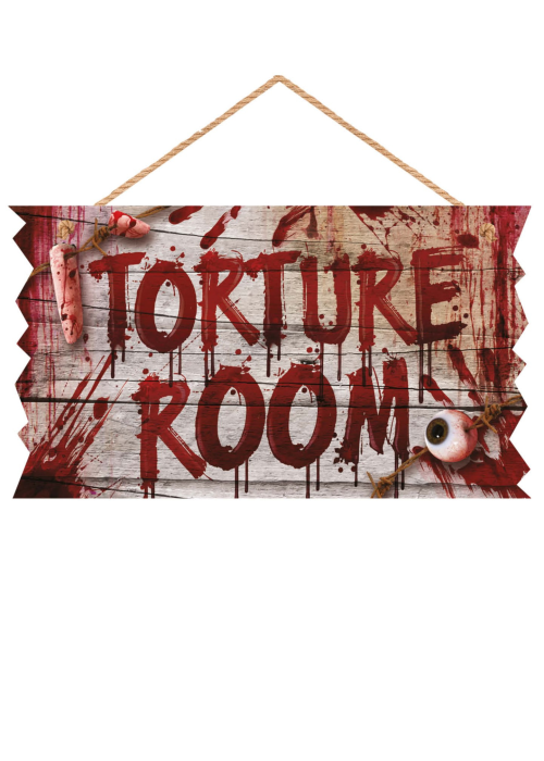 Cartel Cuarto de Tortura 35x20