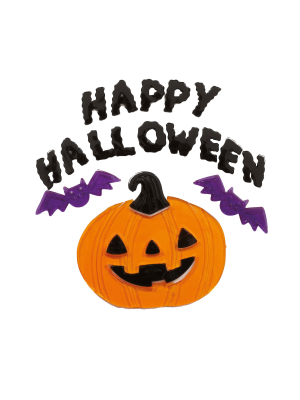 Pegatinas Calabazas Halloween en Gel