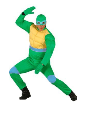 Comprar Disfraz de Tortuga Ninja Verde - TABLET Cine Adultos