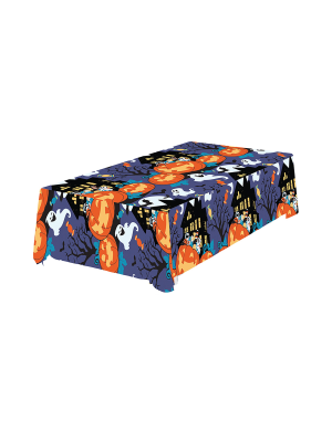 Mantel Calabazas y Fantasmas