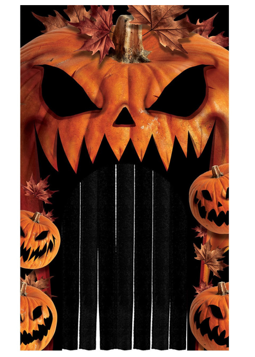 Cortina Calabazas para Decoracion de Puertas