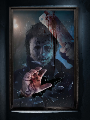 Decoracion de Ventanas Zombies 80x120cm