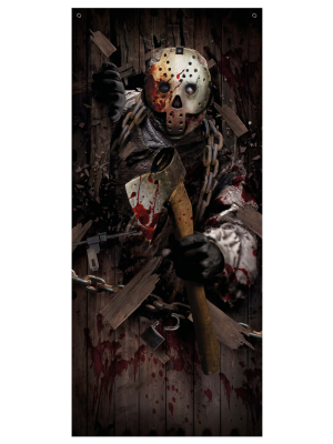 Decoracion de Ventanas Zombies 80x120cm